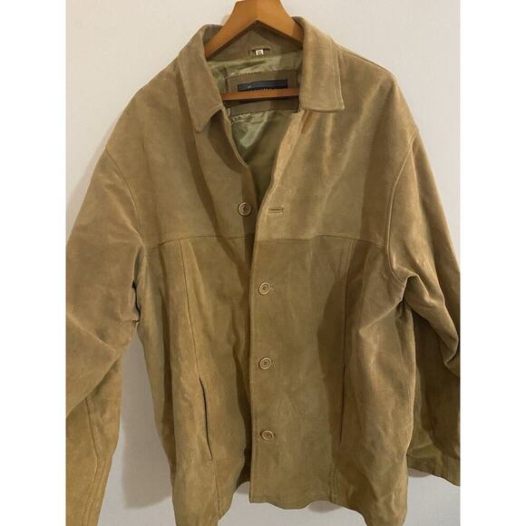Michael Michelle Vintage Genuine Suede Jacket Men’s XXL - Picture 1 of 10